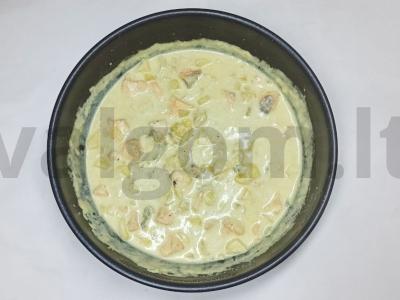 Raudona žuvis su keptais bananais Žingsnis 7