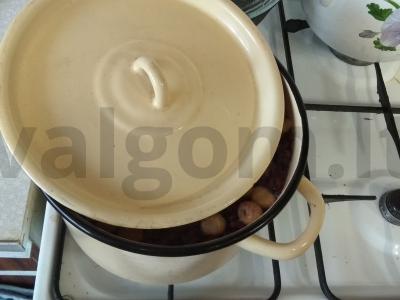 Vasaros uogų kompotas Žingsnis 9