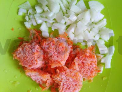 Grikiai su vištienos filė Žingsnis 2