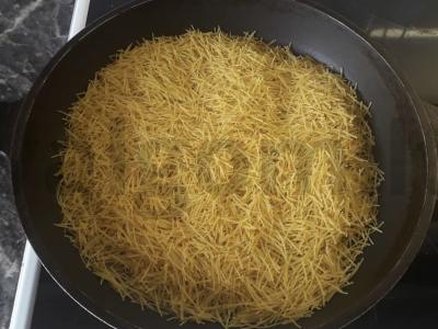 Kepti vermišeliai Žingsnis 1