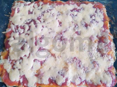 Dešros pica ant plonos tešlos Žingsnis 5