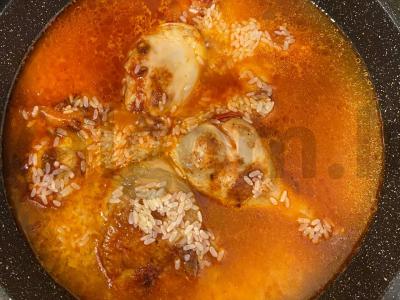 Aromatingas biryani su vištienos šlaunelėmis Žingsnis 3