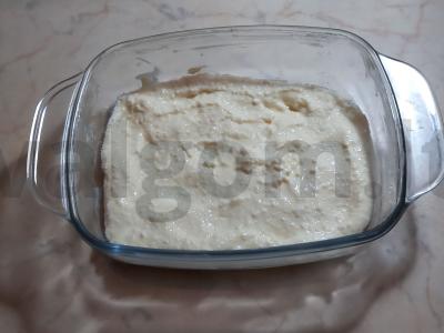 Daugiagrūdis trupinys su avietėmis ir varške Žingsnis 8