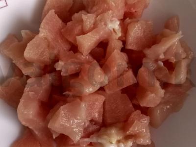 Vištienos filė paplotėliai su sūriu Žingsnis 1