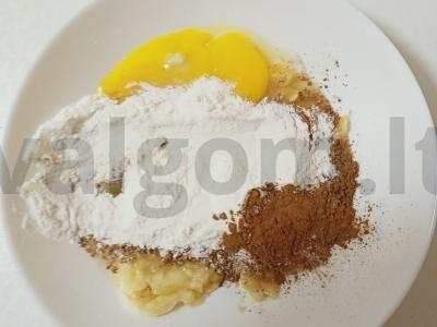 Desertas "Fitness" Žingsnis 1