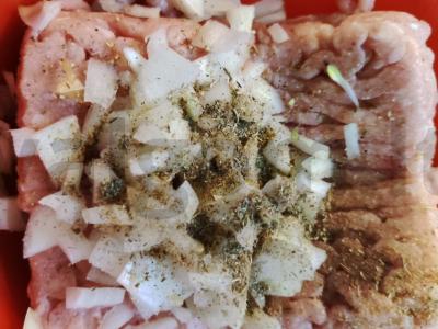 Lizdai su malta mėsa "Siurprizas" Žingsnis 2