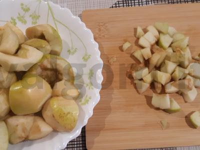 Skanūs obuolių pyragėliai Žingsnis 1