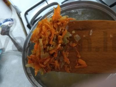 Žuvies sriuba su kiaušiniais Žingsnis 13