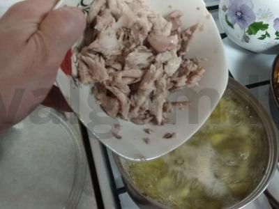 Žuvies sriuba su kiaušiniais Žingsnis 17