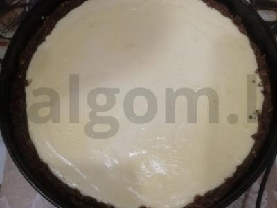 Švelnus sūrio pyragas Žingsnis 8