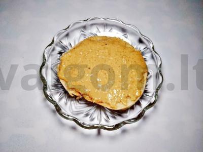 Žemės riešutų pasta su kokoso drožlėmis pagrindine nuotrauka