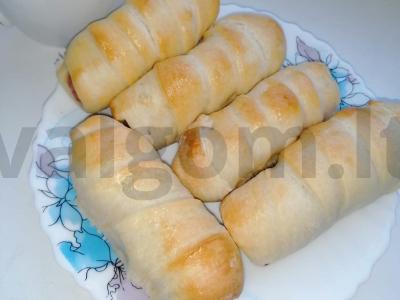Dešrelės tešloje "Zavitushki" per 5 minutes pagrindine nuotrauka