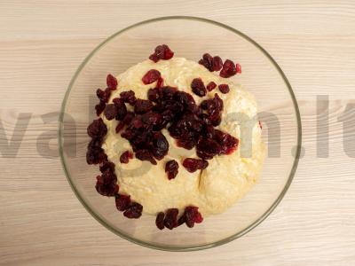 Kalėdinis stollen su varške Žingsnis 5