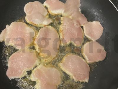 Vištiena "A la pizzaiolo" Žingsnis 2