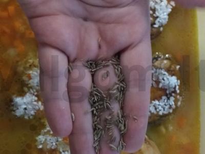 Kepti ryžiai su vištiena Žingsnis 19