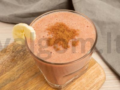 Žiemos mandarinų cinamono kokteilis pagrindine nuotrauka