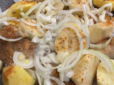 Greita vištienos vakarienė Žingsnis 5