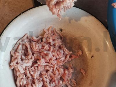 Mėsos koldūnai su raugintais kopūstais Žingsnis 6