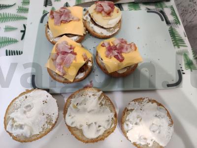Kiaulienos paplotėlių mėsainiai Žingsnis 8