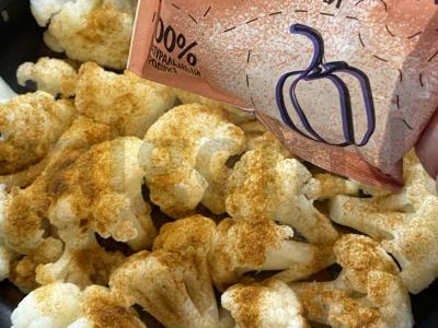 Žiediniai kopūstai, kepti su sezamo sėklomis ir paprika Žingsnis 7