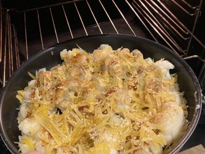 Žiediniai kopūstai, kepti su sezamo sėklomis ir paprika Žingsnis 10