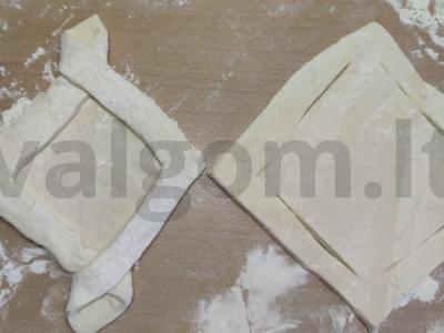 Tingus khachapuri Žingsnis 1