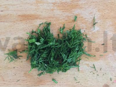 Kiaušinienė pusryčiams Žingsnis 2