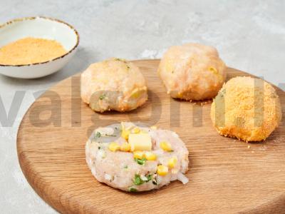 Kotletai su kukurūzais ir namine malta mėsa Žingsnis 2