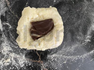 Sūrio pyragaičiai su šokoladu Žingsnis 2
