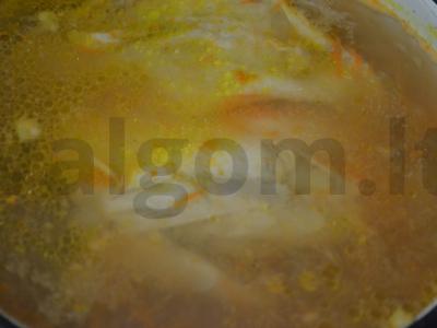 Vištienos makaronų sriuba Žingsnis 4