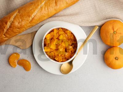 Mandarinų uogienė su vaniliniu cukrumi Žingsnis 4