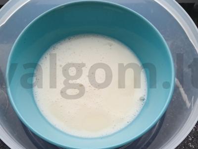 Garuose virtų omletų debesys Žingsnis 2
