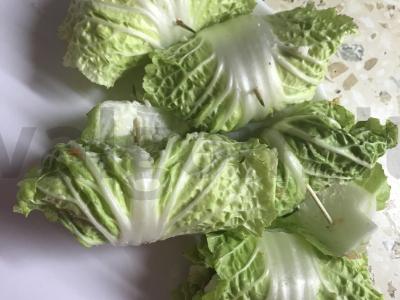 Šviesiai raudonos žuvies ritinėlis Žingsnis 3
