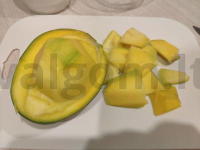 Mango konfit Žingsnis 2