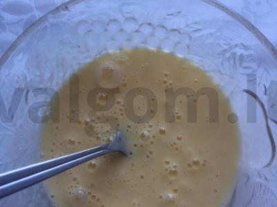 Omletas su daržovėmis "Vitaminas" Žingsnis 3