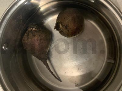 Skanūs barščiai pagal ypatingą receptą Žingsnis 1