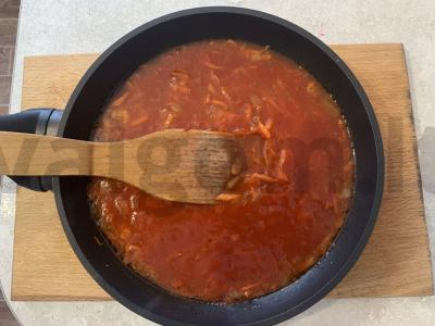 Skanūs barščiai pagal ypatingą receptą Žingsnis 7