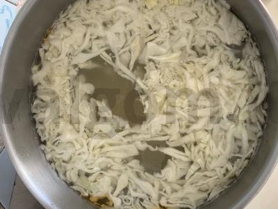 Skanūs barščiai pagal ypatingą receptą Žingsnis 9