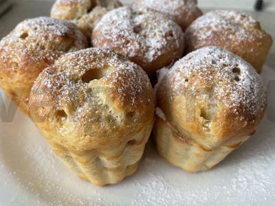 Varškės keksiukai pagrindine nuotrauka