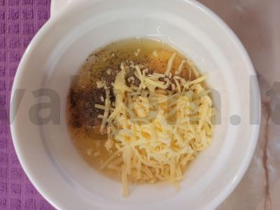 Orkaitėje kepamas omletas su brokoliais Žingsnis 4
