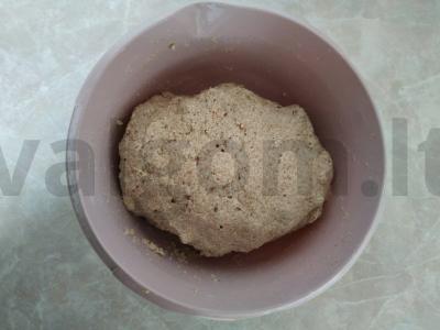 Aromatinga naminė duona su kefyru Žingsnis 1
