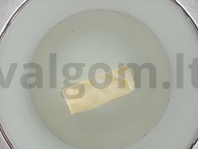 "Oro debesys" keksiukai. Žingsnis 2