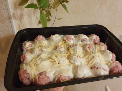 Kepti mėsos kukuliai su ryžiais Žingsnis 4