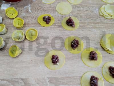 Spalvoti koldūnai su malta jautiena Žingsnis 4