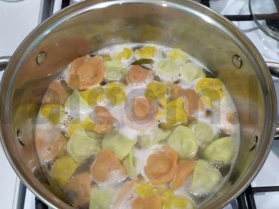 Spalvoti koldūnai su malta jautiena Žingsnis 9