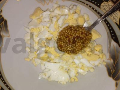 Grikių duona su kiaušiniu ir sūdyta lašiša Žingsnis 3