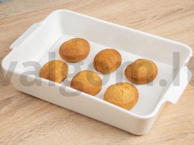 Mažieji meduoliai meduoliai ant alyvuogių aliejaus Žingsnis 3