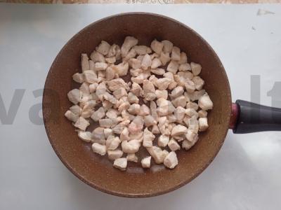 Vištiena grietinėje Žingsnis 2
