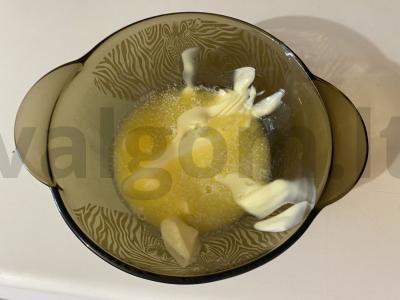 Purūs keksiukai su rausva plutele Žingsnis 2