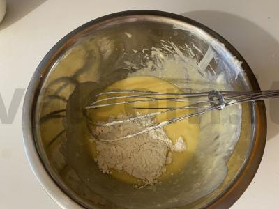 Purūs keksiukai su rausva plutele Žingsnis 6